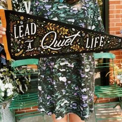 Oxford Pennant: Lead A Quiet Life Pennant