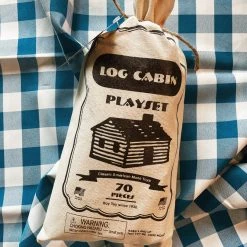 Channel Craft Roy Toy: Log Cabin Pouch