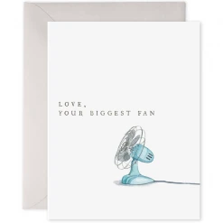 E Frances Paper Paper Goods Biggest Fan Greeting Card