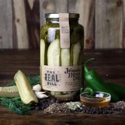 Citysupplyfayetteville Tequila + Tex Mex The Real Dill: Jalapeño Honey Dills