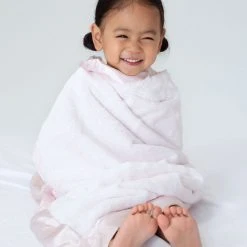 Little Giraffe: Luxe Baby Blanket - Pink 10 Little Giraffe: Luxe Baby Blanket - Pink