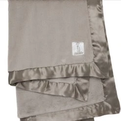 Little Giraffe: Luxe Baby Blanket - Flax