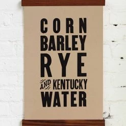 Old Try: Mash Bill Of Rights Print - 13x20 Gifts For Him