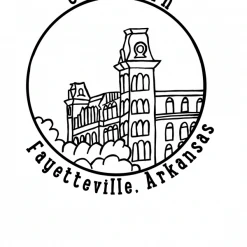 Housewarming Gifts Moody Brown: Old Main Tea Towel 9 Housewarming Gifts Moody Brown: Old Main Tea Towel