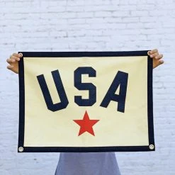 Oxford Pennant: USA Camp Flag