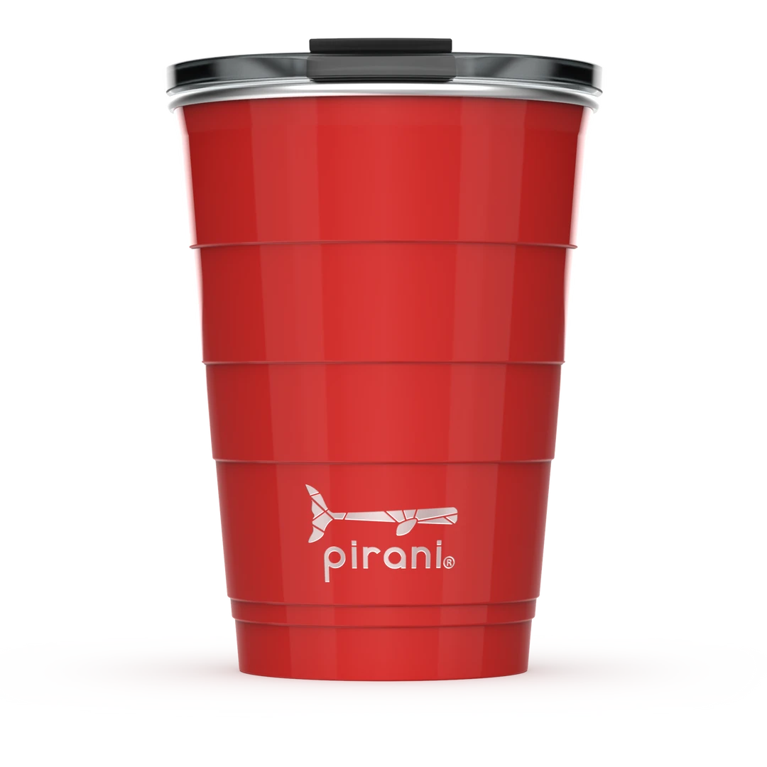 Pirani Life Stainless Steel Insulated 16oz Tumbler - Red 6 Pirani Life Stainless Steel Insulated 16oz Tumbler - Red
