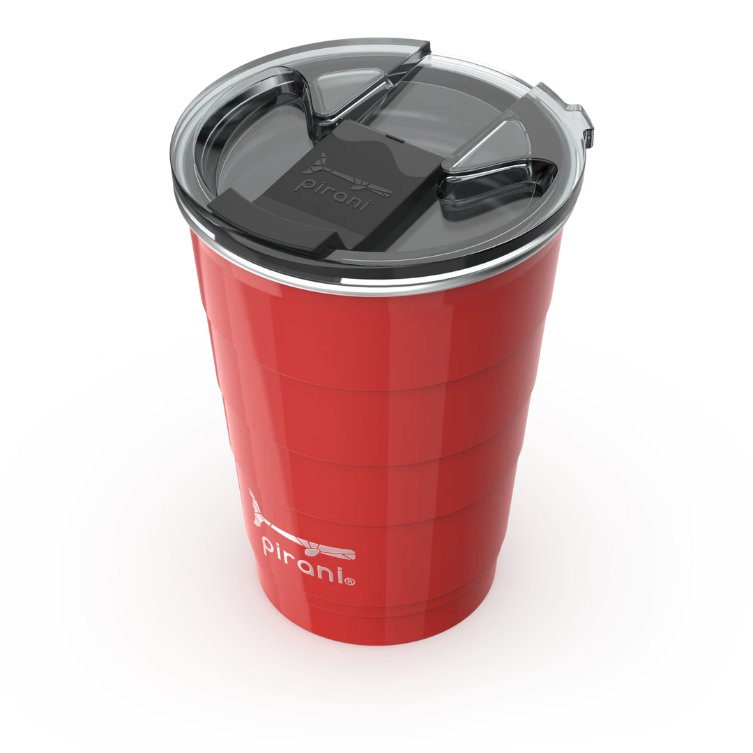 Pirani Life Stainless Steel Insulated 16oz Tumbler - Red 7 Pirani Life Stainless Steel Insulated 16oz Tumbler - Red