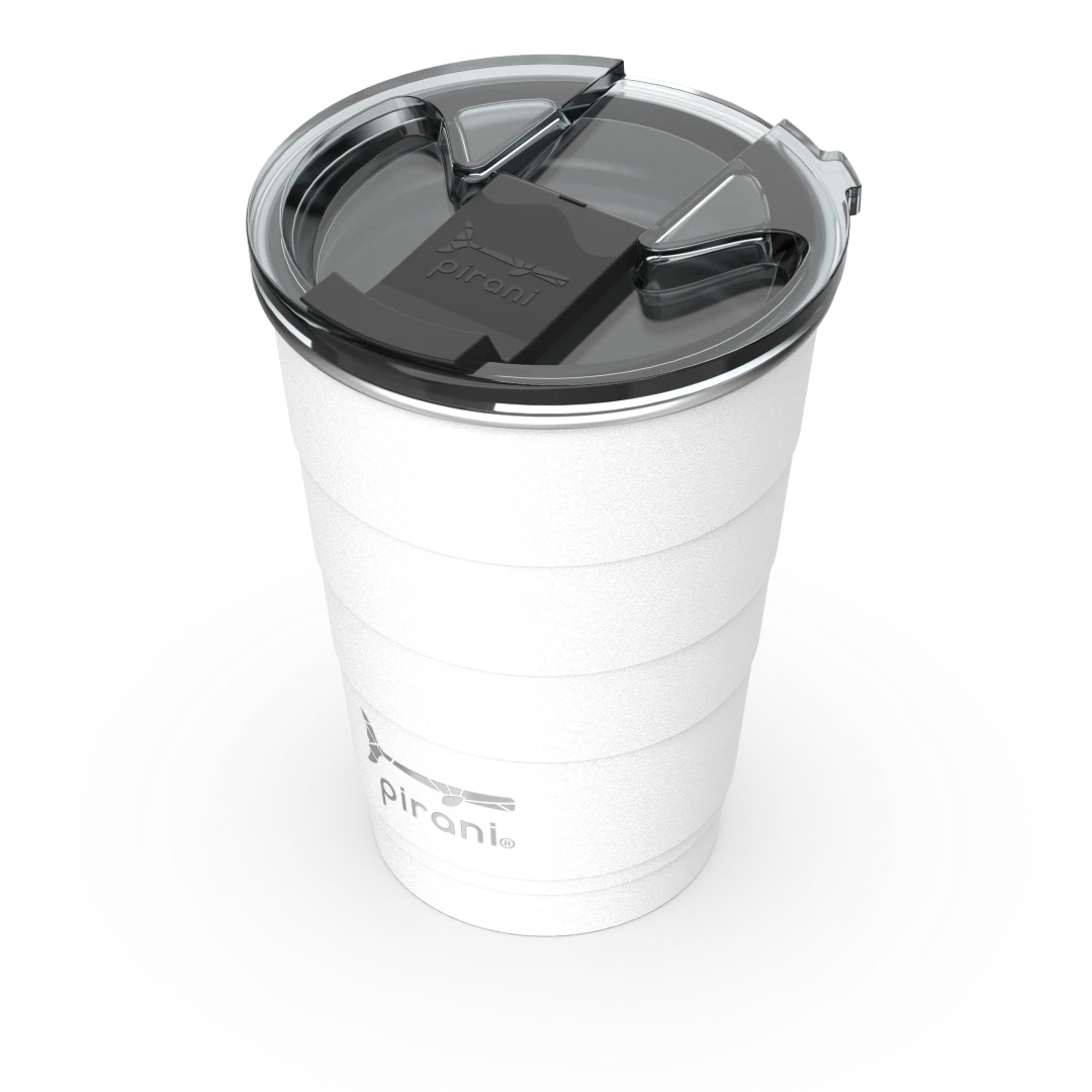 Pirani Life Gifts Under $30 Stainless Steel Insulated 16oz Tumbler - White 7 Pirani Life Gifts Under $30 Stainless Steel Insulated 16oz Tumbler - White