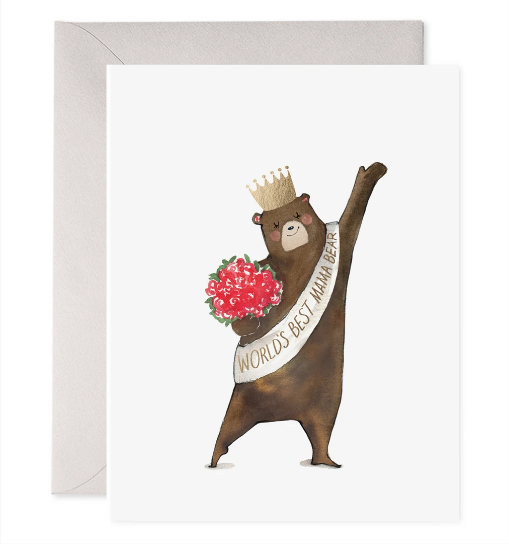 E Frances Paper Paper Goods Mama Bear Greeting Card 4 E Frances Paper Paper Goods Mama Bear Greeting Card