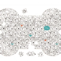 Two's Company Dog Crew Puzzle Puzzles + Games 8 Two's Company Dog Crew Puzzle Puzzles + Games