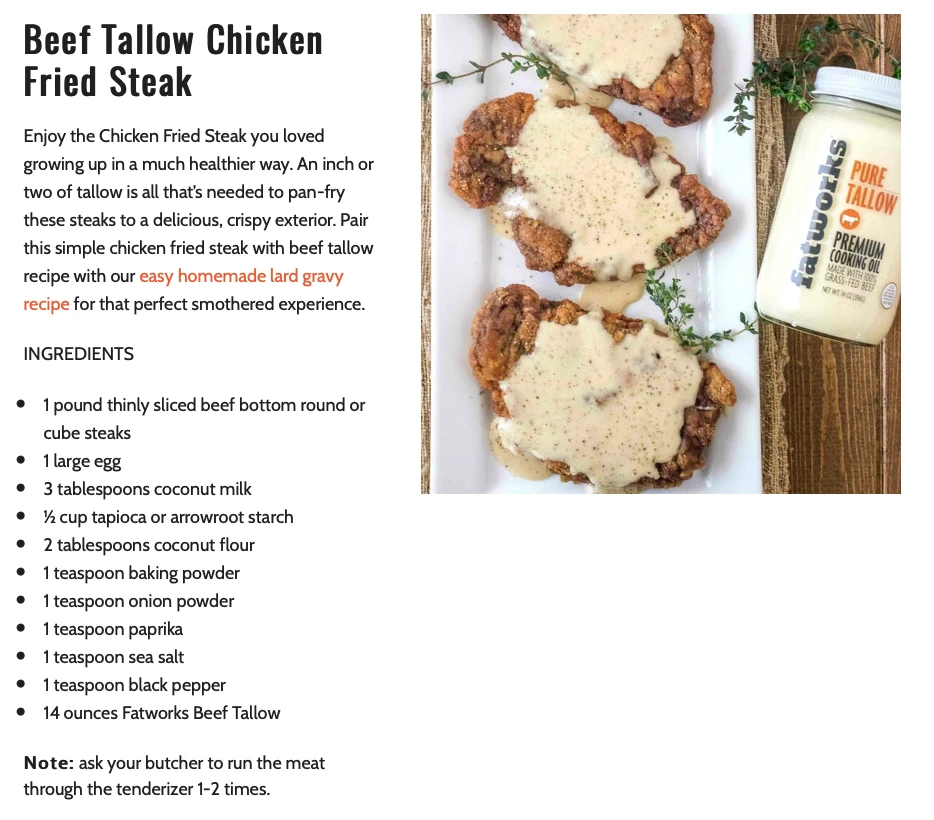 Fatworks: Grass Fed Beef Tallow Pantry + Barware 6 Fatworks: Grass Fed Beef Tallow Pantry + Barware