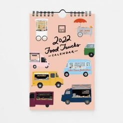 Slightly Stationery Gifts Under $30 2022 Food Trucks Calendar