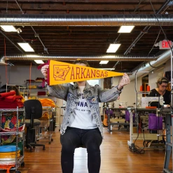 Oxford Pennant: Arkansas Pennant (Yellow) Gifts For Him