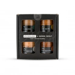 Spiceology: Derek Wolf Spirit-Infused Signature Collection 4-pack