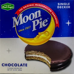 Sweets Single Decker Moonpie - Chocolate