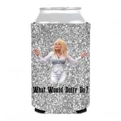 Sip Hip Hooray What Would Dolly Do Glitter Drink Sleeve
