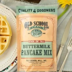 Old School Brand™ Old School Mill: Buttermilk Pancake Mix