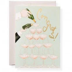 Karen Adams Designs Veuve Greeting Card