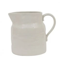 CREATIVE COOP Kitchenware Large Stoneware Pitcher