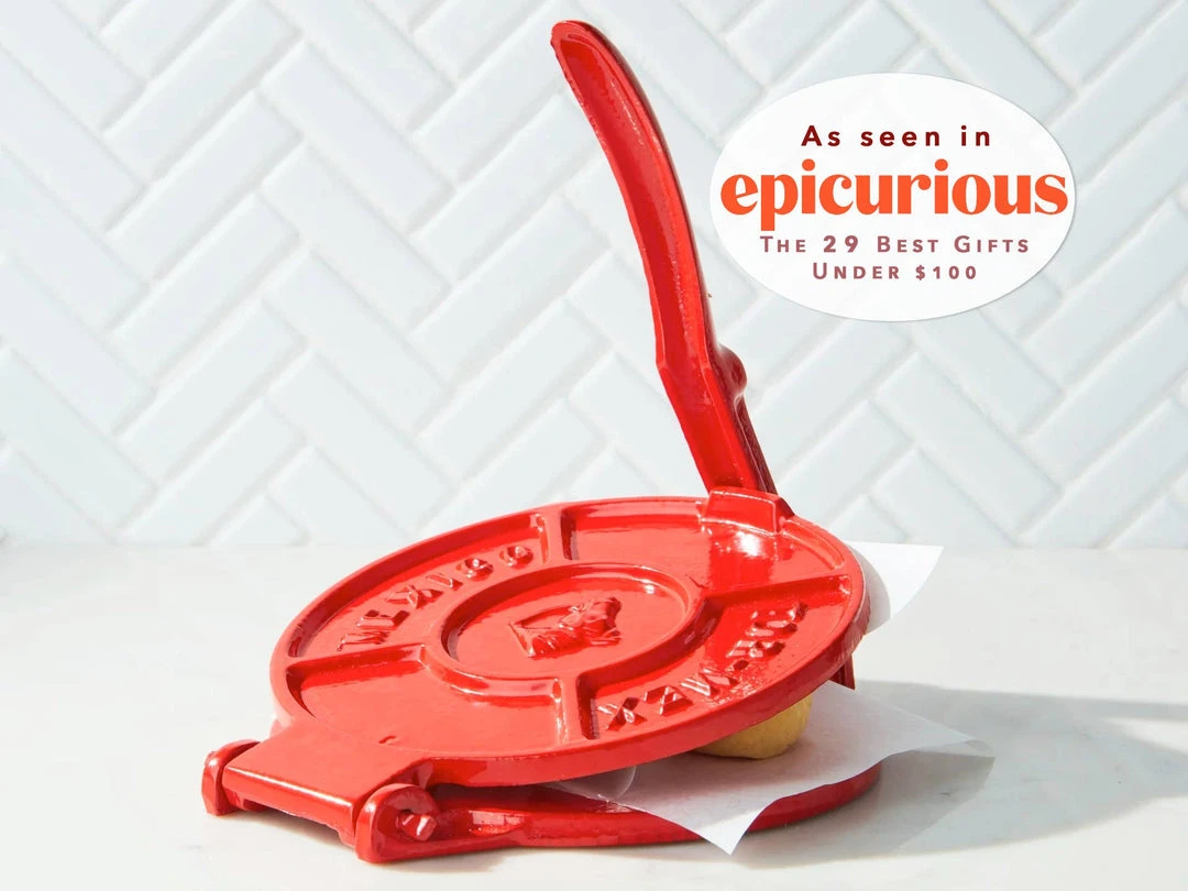 Verve Culture Cast Iron Tortilla Press Kit 6 Verve Culture Cast Iron Tortilla Press Kit