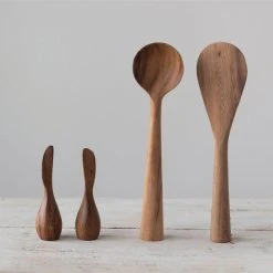 Creative Co-op Acacia Wood Spoon