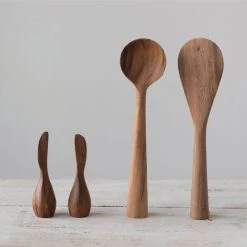 Creative Co-op Acacia Wood Spatula Kitchenware