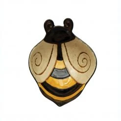Creative Co-op Stoneware Bee Bowl