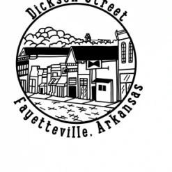 2022 Graduation Moody Brown: Dickson Street Tea Towel