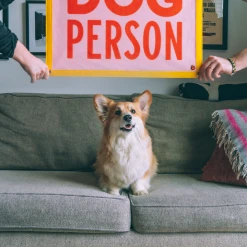 Oxford Pennant: Dog Person Camp Flag