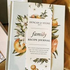 Housewarming Gifts Duncan & Stone: Family Recipe Journal