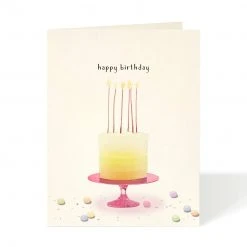 Felix Doolittle Paper Goods Ombre Cake Birthday Card