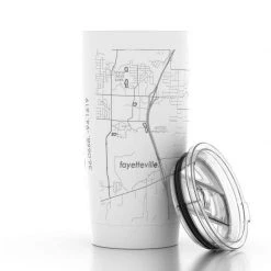Well Told Fayetteville, AR Map Insulated Tumbler 11 Well Told Fayetteville, AR Map Insulated Tumbler