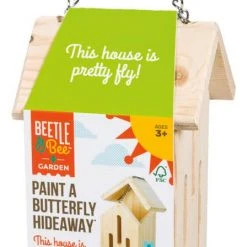 Toysmith Paint-A-Butterfly Hideaway House Kids + Baby