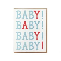 Noteworthy Paper & Press Yay Baby Card