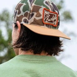 Burlebo: Full Camo Mesh W/ Patch Logo Hat