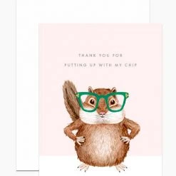 Dear Hancock Paper Goods Putting Up With My Chip Card