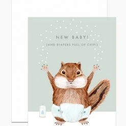 Dear Hancock Diapers Full Of Chip Card