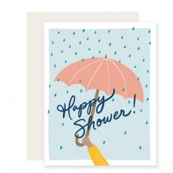 Slightly Stationery Slightly Stationary Happy Shower Card