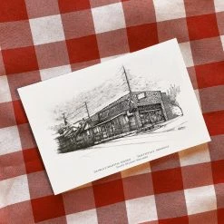 Justin Williams George's Majestic Lounge, Fayetteville Arkansas Post Card
