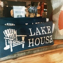 Peking Handicraft Lake House Hook Pillow