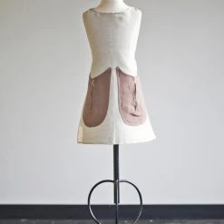 Heirloomed: Child Apron - Cozy Cupped Cocoa