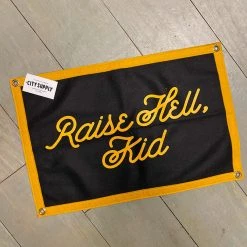Oxford Pennant: Raise Hell Kid Camp Flag
