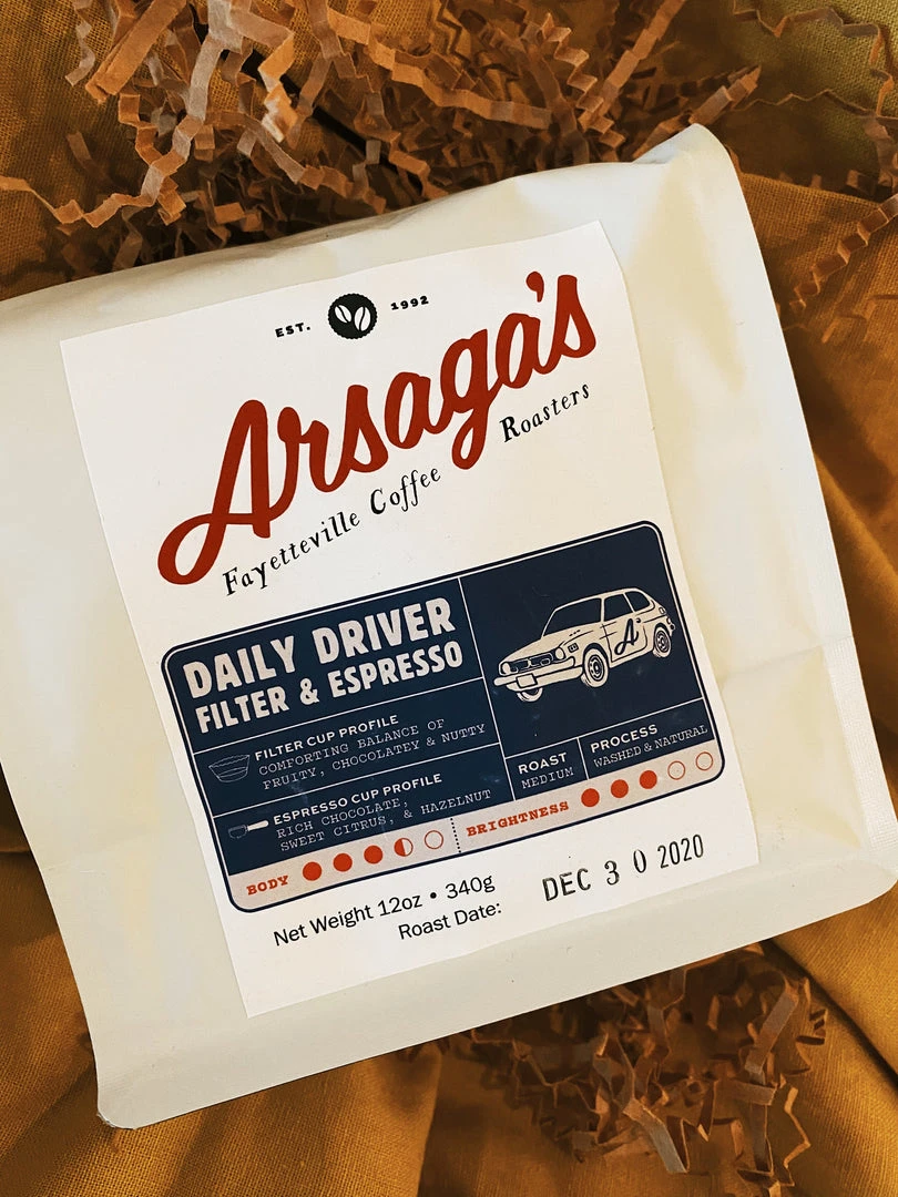 Arsagas Arsaga's Coffee Roasters: Daily Driver 6 Arsagas Arsaga's Coffee Roasters: Daily Driver