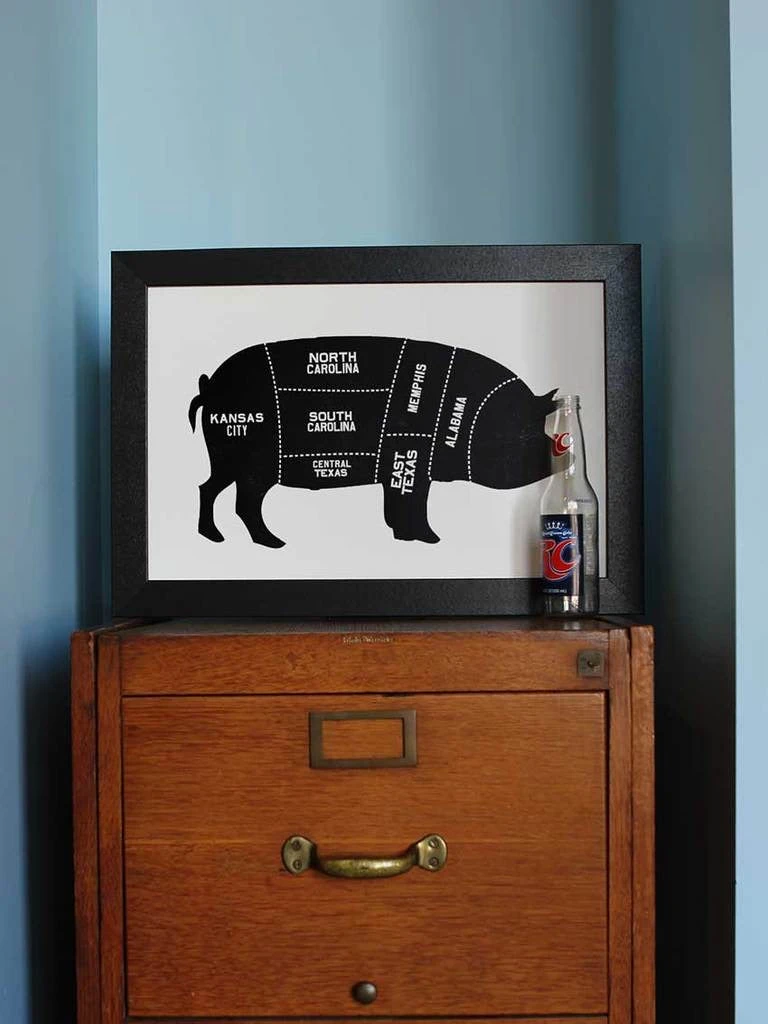 Old Try: Whole Hog Print - 13x20 5 Old Try: Whole Hog Print - 13x20