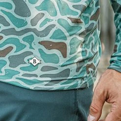 Burlebo: Perfomance Hoodie - Retro Duck Camo