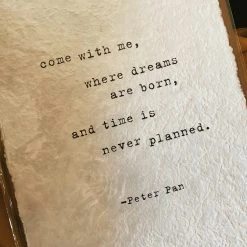 Sugarboo Co Sugarboo & Co: Handmade Print - Peter Pan