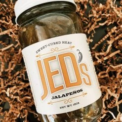 Tequila + Tex Mex JED's Finest: Sweet Cured Jalapeños