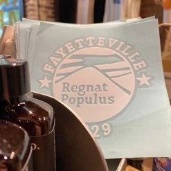 Charlie Southern 2022 Graduation Fayetteville Motto Window Decal