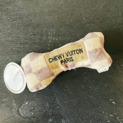 Haute Diggity Dog Checker Chewy Vuiton Bones - Small