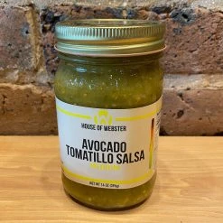 House Of Webster: Avocado Tomatillo Salsa